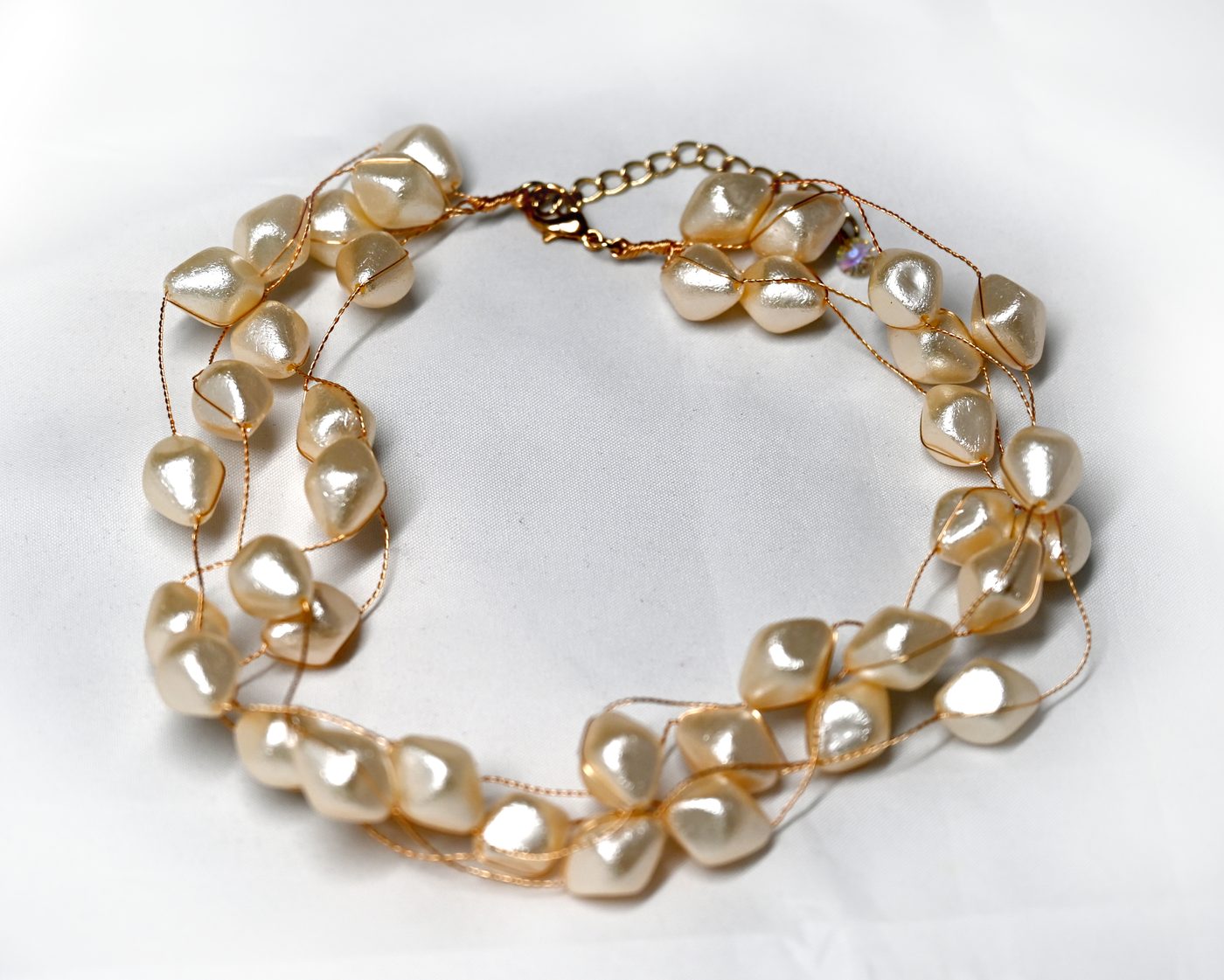 Suvorya baroque pearl layered necklace
